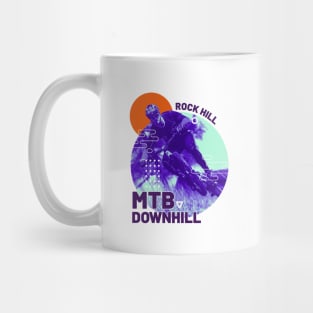 MTB Downhill, Rock Hill Mug